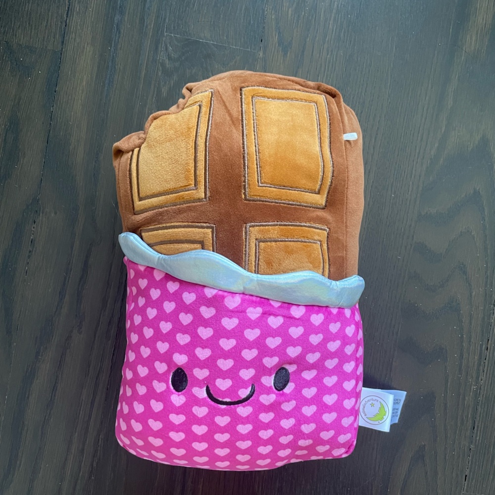 Animal Adventure Chocolate Bar Plush 12" Stuffed Animal Toy 2024 Valentine's Day
